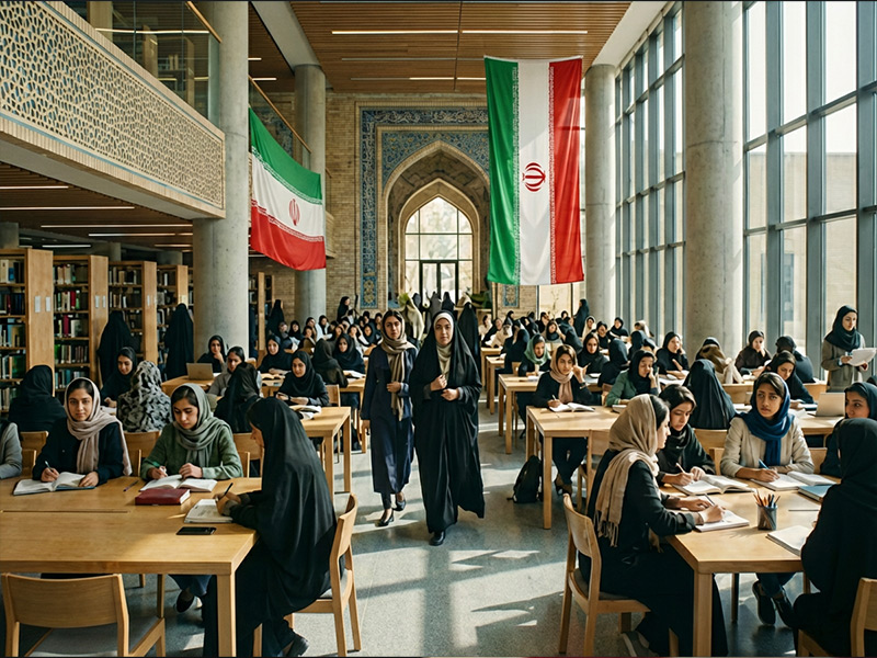 پیشرفت خیره‌کننده آموزش زنان در ایران