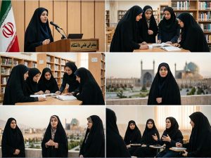 پیشگامی بانوان مقاوم و با ایمان ایران در برابر الگوی غرب