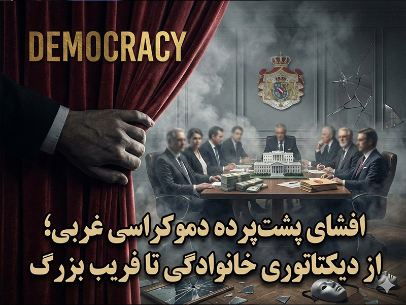 افشای پشتپرده دموکراسی غربی؛ از دیکتاتوری خانوادگی تا فریب بزرگ