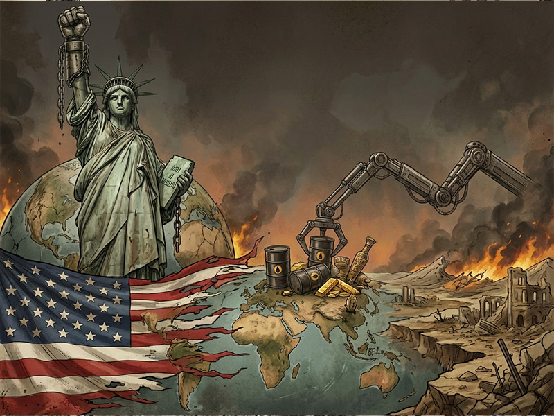 مقایسه استراتژیک رفتار چین، روسیه و سلطه‌گری آمریکا