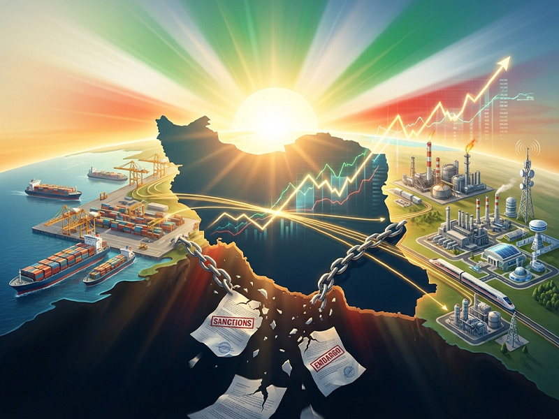 عبور ایران از نقطه بی‌بازگشت؛ پایان تحریم و استقلال اقتصادی